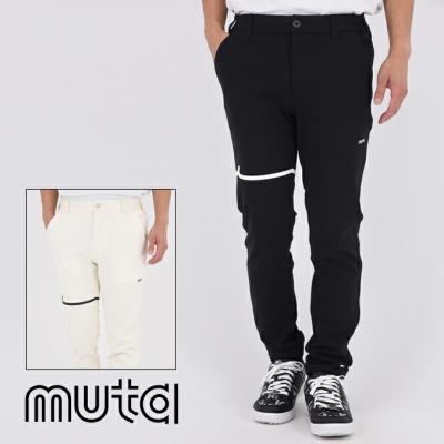 【新品】ムータマリン　メンズ　ロングパンツ　白　XLサイズ 新品】ムータマリン メンズ ロングパンツ 白 XLサイズ