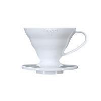 ［お取り寄せ商品］V60透過ドリッパー01ホワイトVDR-01-W/ハリオ（HARIO) | グルメコーヒー豆専門!加藤珈琲店