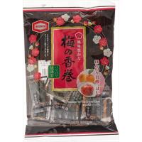 送料無料 亀田製菓 梅の香巻(16枚入り)×12袋 | 御用蔵 大川