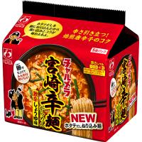 送料無料 明星食品 チャルメラ 宮崎辛麺 5食パック×6袋入 | 御用蔵 大川