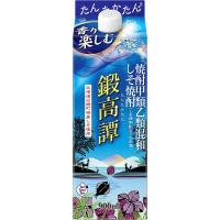 合同酒精 しそ焼酎鍛高譚スリムパック 焼酎 20度 1800ml | 御用蔵 大川