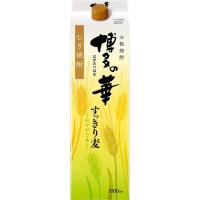 福徳長 博多の華 すっきり麦パック 焼酎 25度 1800ml×6本 | 御用蔵 大川