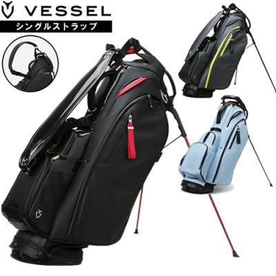 VESSEL（スポーツ） ゴルフ用バッグ（色：グレー系）｜ゴルフ