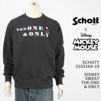 Schott Disney ショット ディズニー ミッキーマウス スウェット SCHOTT 