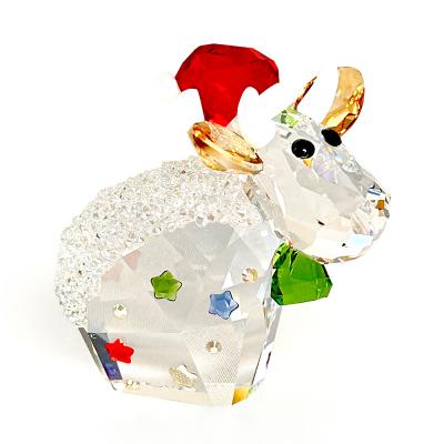 スワロフスキー牛の置物(MO) Mo & Ricci Holiday 2022年度限定生産品 | Swarovski