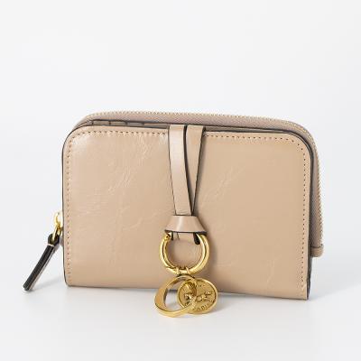 Chloe（クロエ） CHLOE 2つ折り財布 シャイニーレザー ALPHABET