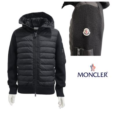 値下げ　MONCLER　ニット×ダウン　カーディガン モンクレール ニットダウン カーディガン（メンズファッション