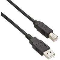 バッファロー iBUFFALO USB2.0ケーブル プリンター用 2.0m ブラック BSUAB220BK | Grandioso