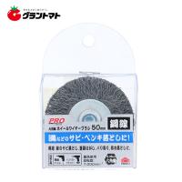 PRO ZONE　六角軸ホイールブラシ鋼線５０ミリ　５３９７高儀【取寄商品】 | グラントマトYahoo!ショッピング店