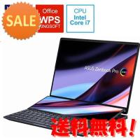 ノートパソコン Zenbook Pro 14 Duo OLED テックブラック UX8402ZA-M3033W ［14.5型 W… 15倍ポイント | グラーティア