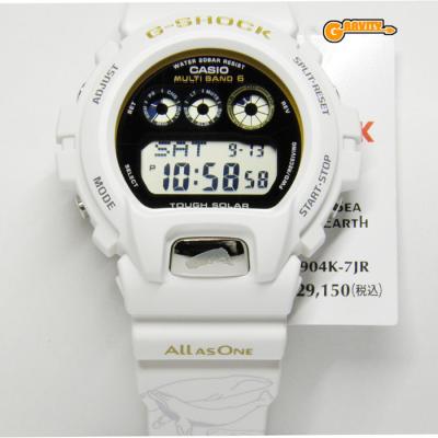 CASIO G-SHOCK デジタル腕時計　ホワイト 2024イルクジ 6900 SERIES G-SHOCK Gショック シリーズ イルカ・クジラモデル