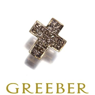 GSTV ミステリーセッティング　ペンダントトップ GSTV K18WG ダイヤモンド ミステリーセッティング ペンダント