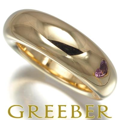 CHAUMETショーメ アノー ハートピンクサファイア13号18金 K18YG CHAUMETショーメ アノー ハートピンクサファイア13号18金 K18YG｜