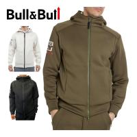 Bull＆Bull ゴルフウェア メンズ ダンボール フルジップ パーカー M080-32022 2023年秋冬モデル M-XL | ゴルフプラザ グリーンフィル