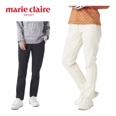 マリクレール セミジョガー ロングパンツ ゴルフウェア レディース 2025年秋冬モデル S-3L 735-361 Marie Claire（マリ クレール） セミジョガー ロングパンツ ゴルフ