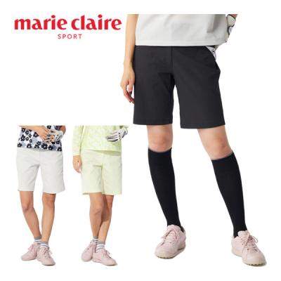 マリクレール レディース 薄中綿キュロット ゴルフウェア ボトムス