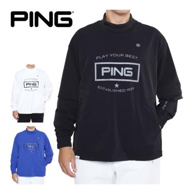 【新品未使用】ピン スニードジャック プルオーバー LL ネイビーメンズ ゴルフ PING ゴルフ メンズジャケット（色：ブルー系）｜メンズウエア