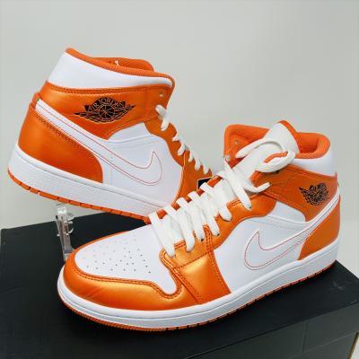 ☆大人気/オレンジカラー！【Nike】ナイキ　AIエアジョーダン1 スニーカー Jordan Brand（NIKE） - ☆大人気/オレンジカラー！【Nike