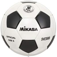 ミカサ(MIKASA) サッカーボール 5号 日本サッカー協会 検定球 (一般・大学・高生・中学生用) ホワイト/ブラック 貼りボール SVC5500 | green meadow