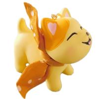 にゃんこキーホルダー 全4種 1個 猫 ねこ ネコ キーリング 鈴つき 2203