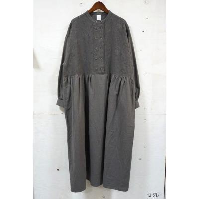 新品　イスタイーレ　多ボタンワンピース　ベージュ 楽天市場】ista ire イスタイーレ 綿麻ネックギャザーワンピース