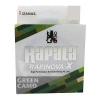 Rapala(ラパラ) PEライン ラピノヴァX カモパターン 100m 2号 32.8lb 4本編み グリーンカモ RLX100M20GC | GR ONLINE STORE