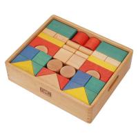 木のおもちゃ 雅 カラー つみき 積み木 積木 木製玩具 知育玩具 
