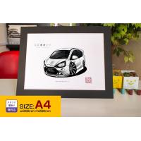 車好き プレゼント トヨタ アクア ジーズ 車 イラスト 2l版 グルービー Toyota G S Aqua アート パーツ オーナー グッズ ギフト アクセサリー Toy Gsaqua 2l Care Design ヤフー店 通販 Yahoo ショッピング