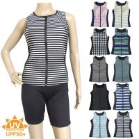 送料無料 フィットネス水着 レディース 上下 半袖 セパレート 水着 大きいサイズ 体型カバー ノースリーブ おしゃれ かわいい ジム プール 激安 Ft001 Ft001 シーグロウ 通販 Yahoo ショッピング