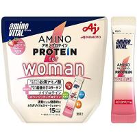 アミノバイタル アミノプロテイン for Woman ストロベリー味 30本 | Grow-Rich-Japan