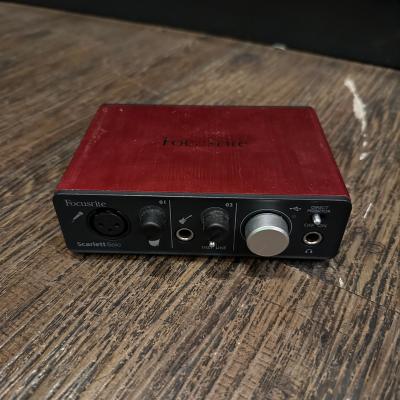 値下げFocusrite Scarlett Solo オーディオインターフェイス Focusrite Scarlett solo (4th Gen) 2in 2out オーディオ