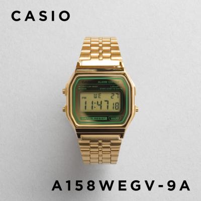 CASIO カシオ　腕時計　ゴールド　グリーン　日本未発売　希少　新品 チープカシオ ゴールド（文字盤カラー：グリーン系）のおすすめ人気
