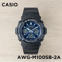 CASIO G-SHOCK カシオ Gショック AWG-M100SB-2A 腕時計 時計 ブランド メンズ アナデジ 電波 ソーラー ソーラー電波 日付 防水 ギフト プレゼント | Gryps