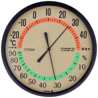 CITIZEN シチズン 温度計 湿度計 掛けタイプ ブラウン TM-42 9CZ013-006 | ジーエスショップ
