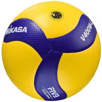 ミカサ(MIKASA) バレーボール 軽量4号 日本バレーボール協会検定球 小学生用 イエロー/ブルー V400W-L 推奨内圧0.3(kgf/?) | ジーエスショップ