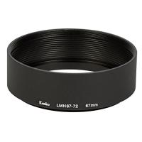 Kenko レンズフード レンズメタルフード LMH67-72 BK 67mm アルミ製 連結可能 792070 | ジーエスショップ
