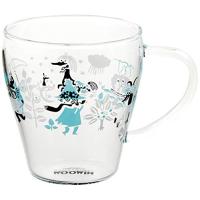 山加商店 MOOMIN (ムーミン) 耐熱ガラス マグカップ スナフキン 日本製 MM3603-815 330ml | ジーエスショップ