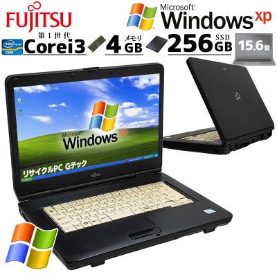 富士通　ノートパソコン　A550/A Windows7 富士通ノートパソコン LIFEBOOK A550/A Core i5 520M
