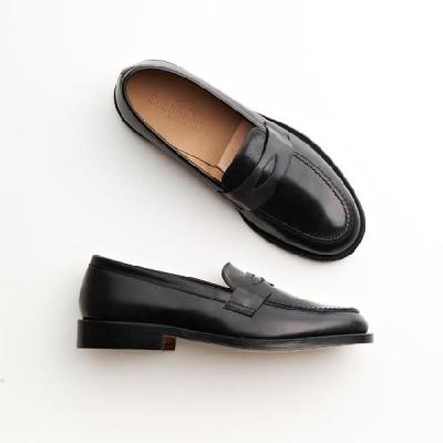 【ほぼ未使用】Schonheit ショーンハイト ローファー（26cm） ショーンハイト コンビネーションオーダー 納期50日）レディース