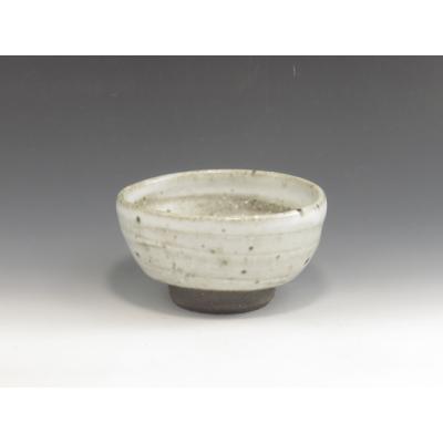 丹波焼（兵庫県） 末晴窯 酒器 ぐい呑 白刷毛目 5TAN0175 特製桐