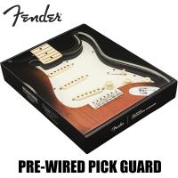Fender Pre-Wired Strat Pickguard Vintage Noiseless SSS -Parchment / 11 Hole PG-│ リプレイスメントパーツ | ギタープラネット Yahoo!ショップ