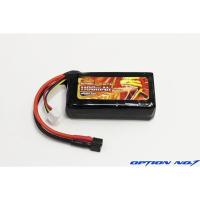 【送料全国一律270円】OPTION No.1(オプションNo.1)/GB-0033/BIG POWER LiPo11.1V1100mAh/T型ミニコネクター付　（TOP M16適合サイズ） | JAPAN HOBBY ネコポス配送専門店