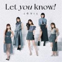 i★Ris / Let you know!／あっぱれ!馬鹿騒ぎ（CD＋DVD） [CD] | ぐるぐる王国 ヤフー店
