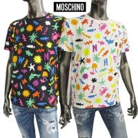モスキーノ ロゴTシャツ カットソー 半袖 メンズ MOSCHINO イタリア 