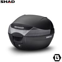 SHAD | D0B29100 Shad Sh29 Top Case Black | GUUTECH-MOTO