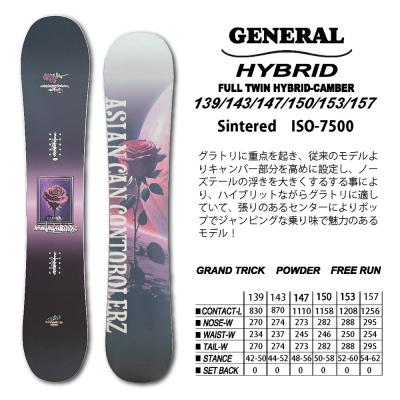 ACC スノーボード ダブルキャンバー（スノーボード用品） | スポーツ