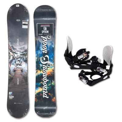 nature スノーボード 130cm バインディング付き スノーボード 3点セット MEMEL+FX ONE LYT+SUPERB ボード板＋