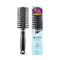 KQ3135 風が通る ロールブラシ 約50mm くし クシ 櫛 時短 ドライヤー 美髪 しなやか 健康的 身だしなみ  ヘアケア用品 日用品 日用雑貨 貝印 | 業務ドラッグYahoo!店