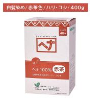 ヘナ100％ No.1 赤茶 400g 白髪染め ボリューム ハリ コシ 艶 ツヤ ふんわり 植物100％ へアカラー セルフ カラーリング ヘアケア ナイアード | 業務ドラッグYahoo!店