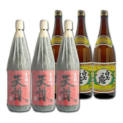 白玉の露 天誅+白玉の露◇1800ml各3本計6本セット◇≪包装のし不可